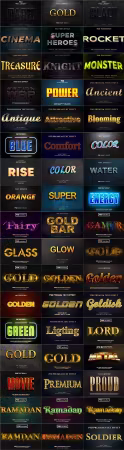 Psd text effect set vol 024