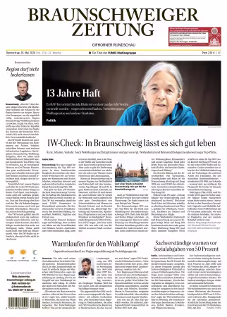 Braunschweiger Zeitung (Gifhorn) - 28 Mai 2026