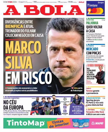 A BOLA (Portuguese) - 31 maio 2026