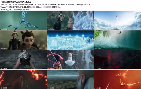 Ne Zha 2 2025 1080p AMZN WEB-DL DUAL DDP5.1 Atmos H264-BYNDR