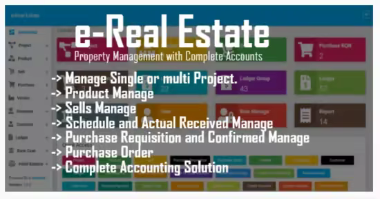 Codecanyon - e-Real Estate v1.1 - Property Management with Complete Accounts 26773921