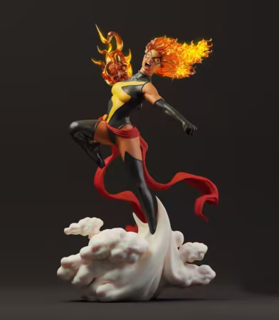 DPaula – Miss Marvel (Marvel) – 3D Print Model