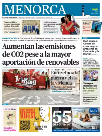 Menorca Diario Insular - 2 mayo 2026