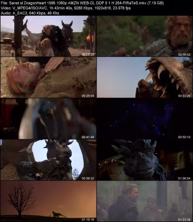 DragonHeart 1996 1080p AMZN WEB-DL DDP 5.1 H264-PiRaTeS