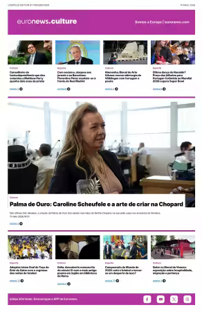 Euronews Culture and Sport (Portuguese) - 14 maio 2026