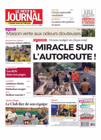 Le Petit Journal L'hebdo local de l'Herault - 28 mai 2026