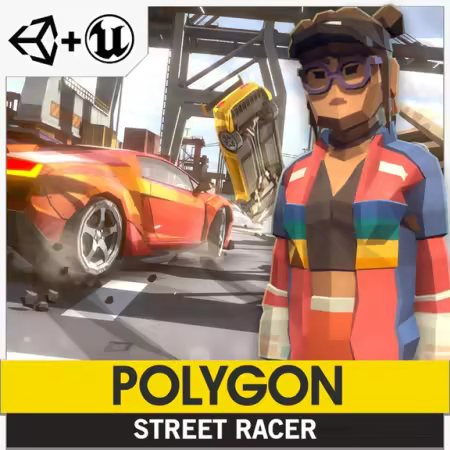 Synty Store - POLYGON - Street Racer v3