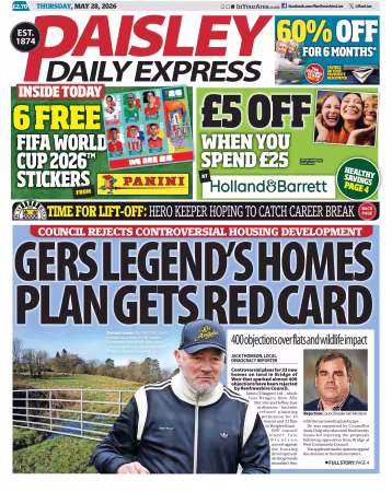 Paisley Daily Express - 28 May 2026