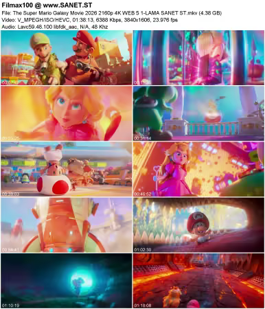 The Super Mario Galaxy Movie 2026 2160p 4K WEB 5.1-LAMA