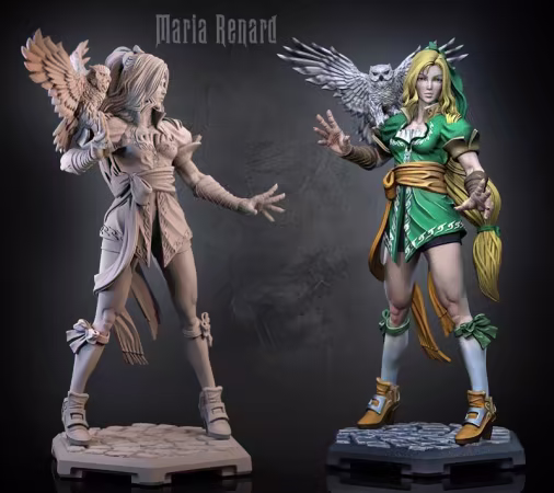 Dragun Studio – Maria Renard – 3D Print Model