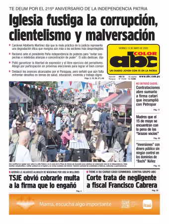 ABC Color - 15 mayo 2026