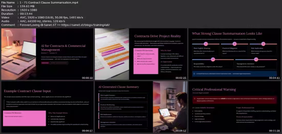Claude Ai For Contracts And Commercial Managers: +50 Example