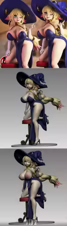 Yoru Studio – Great Mage Demia – 3D Print Model