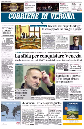 Corriere di Verona - 21 maggio 2026
