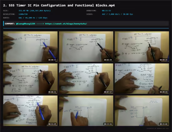 Complete 555 Timer IC Course -Theory,Design and Projects