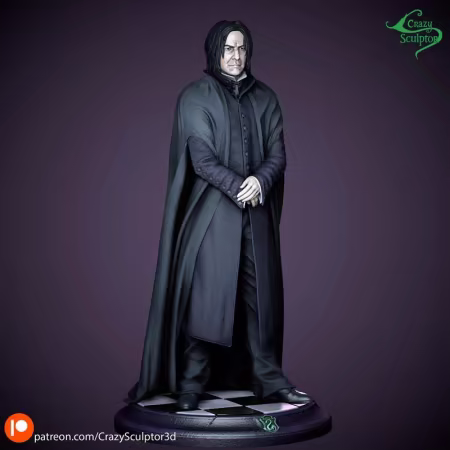 Crazy Sculptor – Severus Snape – 3D Print Model