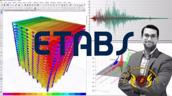 ETABS Professional Course with 20 Story Building design