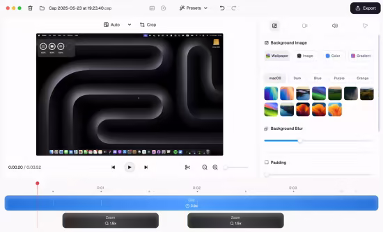 Cap 0.4.84 macOS