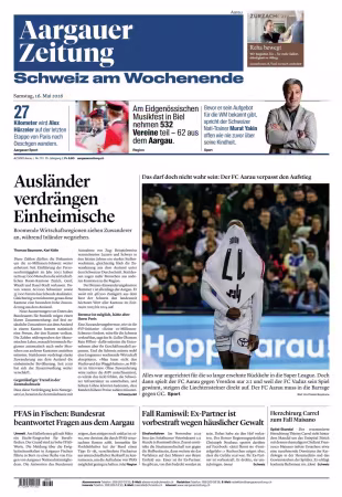 Aargauer Zeitung - 16 Mai 2026