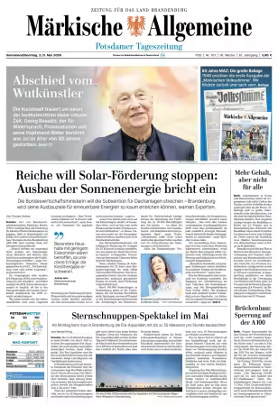 Markische Allgemeine - 2 Mai 2026