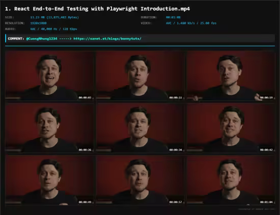 React End-to-End Testing with Playwright