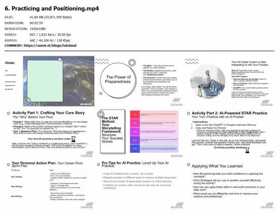 Transferable Skills in the AI Era: Pivot, Position, Prosper