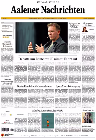 Aalener Nachrichten - 22 Mai 2026