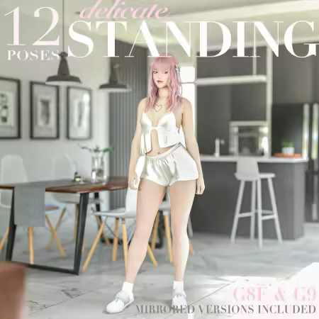 Delicate Standing Pose Pack
