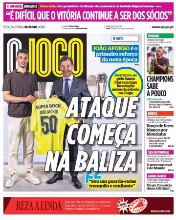 O Jogo - 26 maio 2026