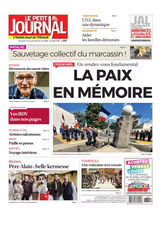 Le Petit Journal L'hebdo local de l'Herault - 14 mai 2026