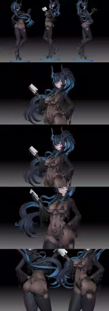 Sin 3D – Bahamut Nikke – 3D Print Model
