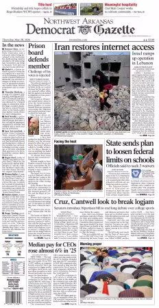 Northwest Arkansas DemocratGazette - 28 May 2026