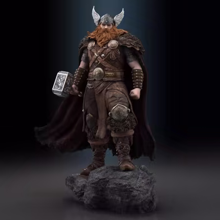 Thor – The God of Thunder Digital Statue – 3D Print Model