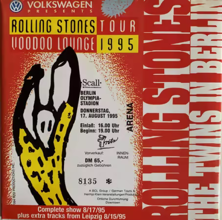The Rolling Stones – Twins In Berlin (1995)