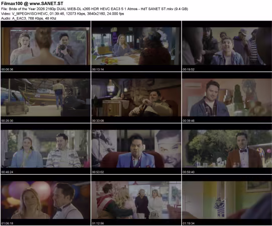 Bride of the Year 2026 2160p DUAL WEB-DL x265 HDR HEVC EAC3 5 1 Atmos - HdT