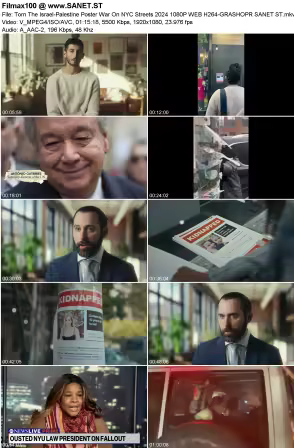 Torn The Israel-Palestine Poster War On NYC Streets 2024 1080P WEB H264-GRASHOPR
