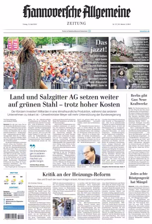Hannoversche Allgemeine - 15 Mai 2026