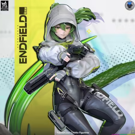 Neko Figurines – Fluorite (Arknights – Enfield) – 3D Print Model
