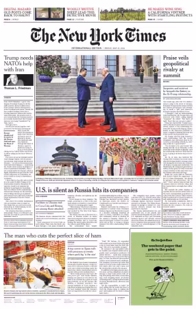 The New York Times International - 15 May 2026