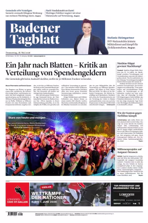 Badener Tagblatt - 28 Mai 2026