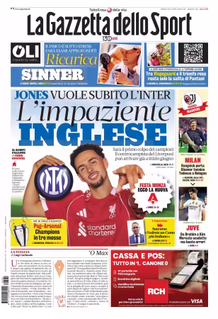 La Gazzetta dello Sport Roma - 30 maggio 2026