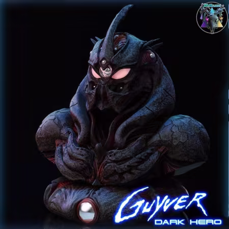 ARJKalobas – Guyver Zoanoid Bust – 3D Print Model