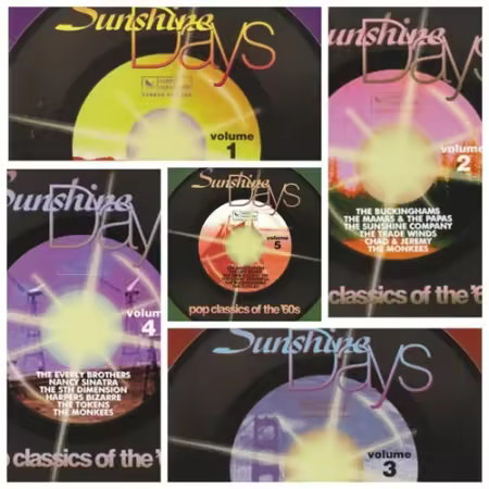 VA – Sunshine Days Pop Classics Of The 60's Volume 1-5 (1997) FLAC