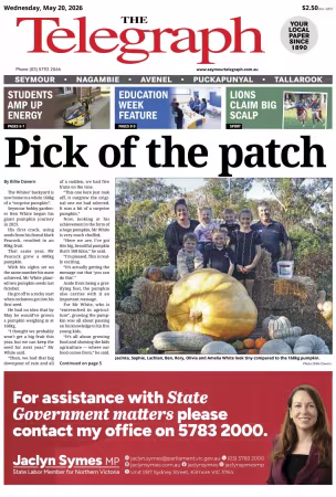 Seymour Telegraph - 20 May 2026