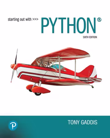 Starting Out With Python, 6th Edition