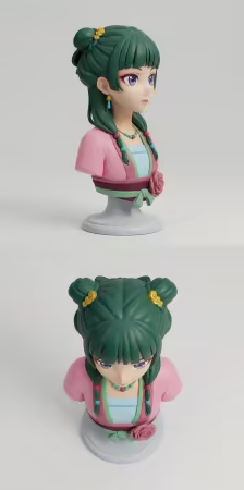 Pablo Figurines – Maomao Bust – 3D Print Model