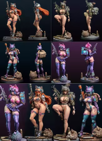 Special Force Kitties – 3D Print Model