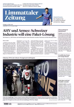 Limmattaler Zeitung - 15 Mai 2026