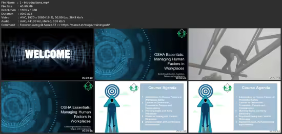 Osha Essentials: Managing Human Factors In Workplaces