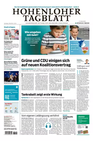 Hohenloher Tagblatt - 2 Mai 2026